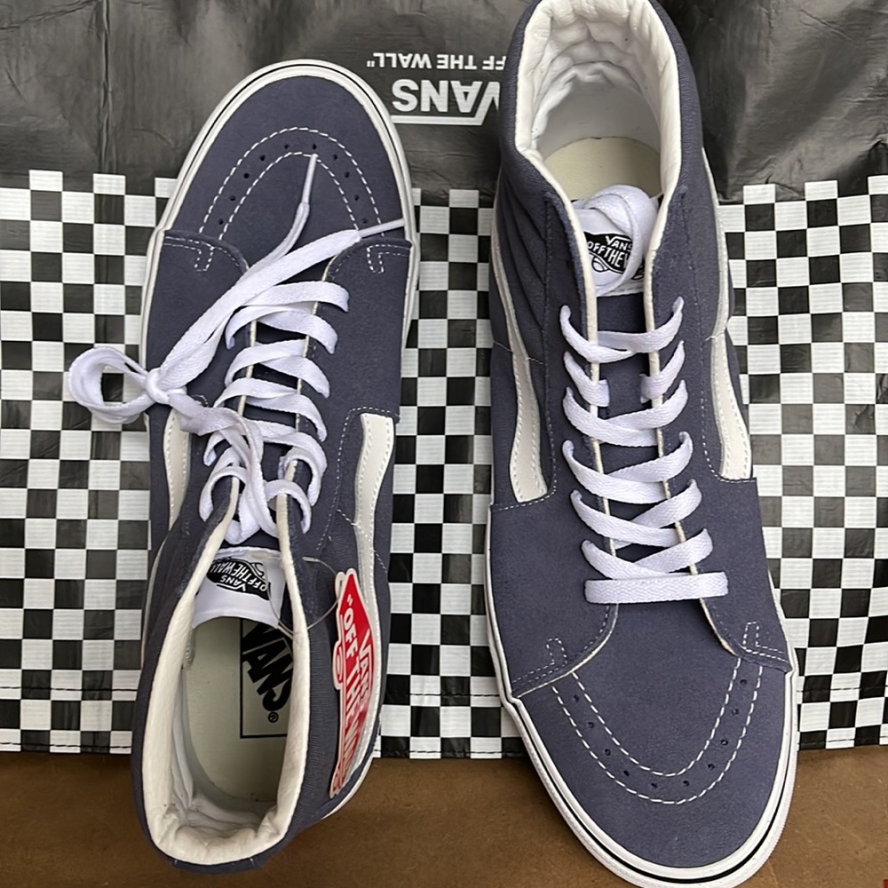 Vans Sk8-Hi Grisaille/True White Men’s sneakers - Picture 15 of 16